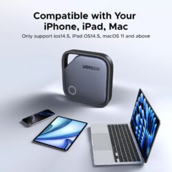 UGREEN 45297 Smart Bluetooth Tracker, Keys Finder, Item Locator, Phone Finder for Apple Find My (iOS Only) - Image 4