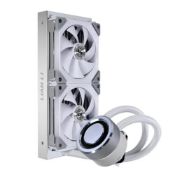 Lian Li Galahad 240mm UNI FAN SL120 Edition AIO - White - official product view 2