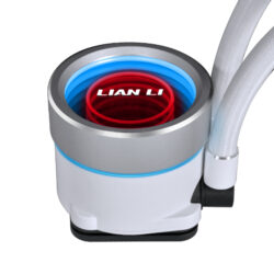 Lian Li Galahad II Trinity 240mm ARGB AIO CPU Cooler - White - official product view 2