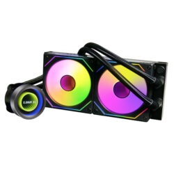 Lian Li Galahad II Trinity 240mm SL-INF AIO CPU Cooler - Black - official product view 1
