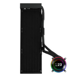 Lian Li HydroShift II LCD-C 360N Fanless AIO Cooler - Black - official product view 2