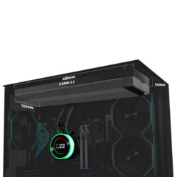 Lian Li HydroShift II LCD-C 360N Fanless AIO Cooler - Black - official product view 3