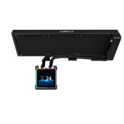 Lian Li HydroShift II LCD-S 360N Fanless AIO Cooler - Black - official product view 1