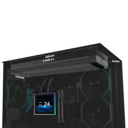 Lian Li HydroShift II LCD-S 360N Fanless AIO Cooler - Black - official product view 3
