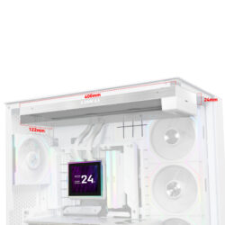 Lian Li HydroShift II LCD-S 360N Fanless AIO Cooler - White - official product view 3