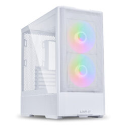 Lian Li LANCOOL 207 Mid-Tower PC Case - White - official product view 1