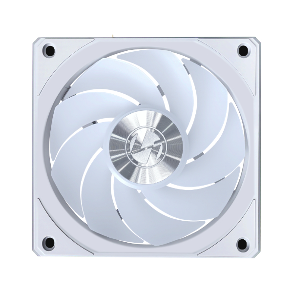 Lian Li UNI FAN CL Wireless Reverse 120mm 3-Pack with Controller - White - official product view 1 Lian Li UNI FAN CL Wireless Reverse 120mm 3-Pack with Controller - White - official product view 1