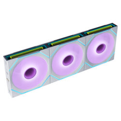 Lian Li UNI FAN SL-INF FLEX 120mm LED 3-Pack with Controller - White - official product view 1
