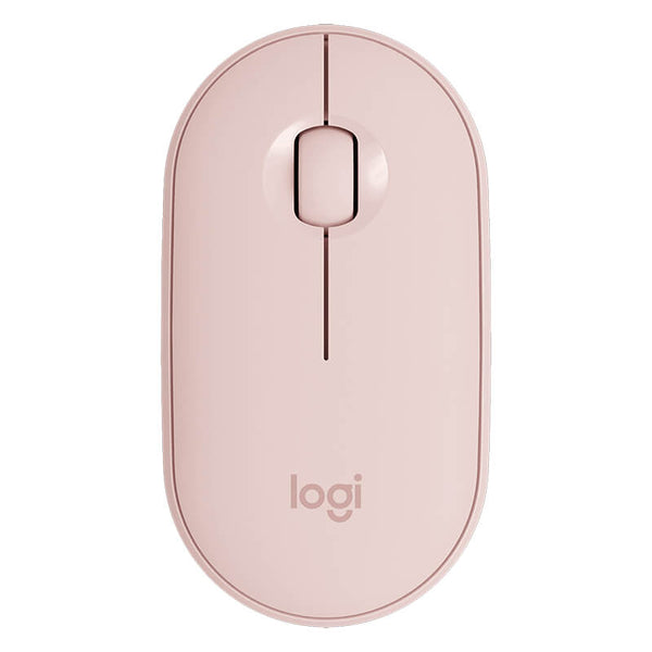 Logitech M350 PEBBLE Wireless Silent Mouse - Rose - Gadgets360.pk