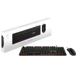 MSI Forge GK300 US Wired Blue Switches Keyboard & Mouse Combo