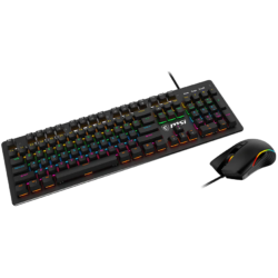 MSI Forge GK300 US Wired Blue Switches Keyboard & Mouse Combo