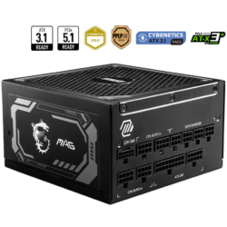 MSI MAG A1250GL PCIE 5 Power Supply