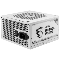 MSI MAG A850GL PCIE5 Power Supply White