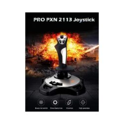 PXN 2113 PRO Black Wired 4-Axis Flight Joystick - Image 6