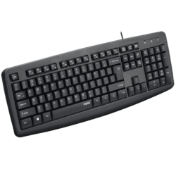RAPOO NK2600 Wired Keyboard Black - Image 4