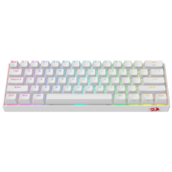 Redragon K530W RGB Draconic Wireless Mechanical Gaming Keyboard with Red Switches (White)