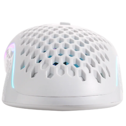 Redragon M808W STORM LUNAR Lightweight RGB Gaming Mouse, 12400 DPI (White)