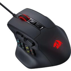 Redragon M811 AATROX MMO Wired RGB Gaming Mouse (Black) - Image 2