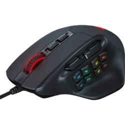 Redragon M811 AATROX MMO Wired RGB Gaming Mouse (Black) - Image 4