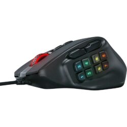 Redragon M811 AATROX MMO Wired RGB Gaming Mouse (Black) - Image 5