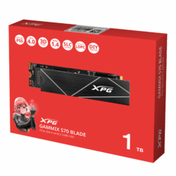 XPG 1TB Gammix S70 Blade PCIe Gen4x4 M.2 2280 Solid State Drive