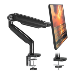Xtrike-Me HT-20 Heavy Duty Adjustable Desk Mount Single Monitor Arm – Black