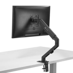 Xtrike-Me HT-20 Heavy Duty Adjustable Desk Mount Single Monitor Arm – Black